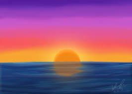 Hämta alla bilder och använd dem även för kommersiella projekt. Image Result For Sunset Over Ocean Painting Easy Sunset Painting Easy Ocean Painting Beach Sunset Painting