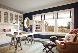 Avoid some serious home office dilemmas with one of our stylish desks. 75 Beautiful Home Office With Blue Walls Pictures Ideas May 2021 Houzz
