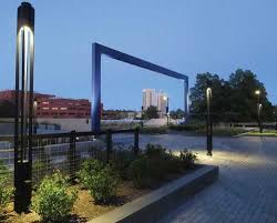 Ligman Lighting Usa Vancouver Light Column Garden Lighting Design Exterior Lighting Outdoor Lighting