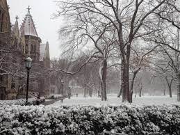 The University Of Chicago After A Snowfall Winter University Chicago Snowfall Photography The University Of Chicago Snowfall Winter Magic