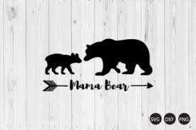 Download Mama Bear Svg Bear Svg Family Bear Svg Mama Bear And Baby Bear Svg Crella