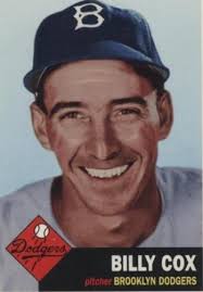 1952 Bowman BILLY COX #152 CSG 2