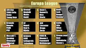 Get the uefa europa league scores & fixture schedule from scorespro! Uefa Europa League 2020 Uel Matchday 2 Results Table Fixtures Youtube