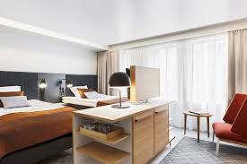 Hotel Indigo Helsinki By Arkkitehdit Soini Horto Helsinki Finland Retail Design Blog Comercial Interior Design Interior Guest Room Design