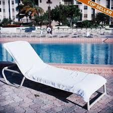 Resort Chaise Cover White Towel Hfg002 Whi Pool Chaise Leather Dining Room Chairs White Towels