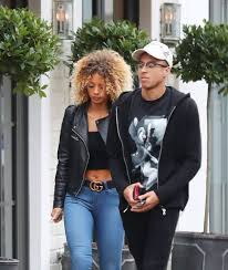 Lingard and american frumes were together for 15. Jesse Lingard With Partner Jena Frumes Manchester United Arena Facebook