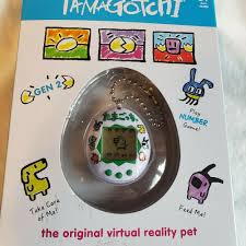 The Original Tamagotchi Virtual Reality Pet Gen 2 Bandai New 8 Bandai Virtual Reality Virtual Reality Design Virtual
