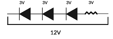 Be sure to purchase a string of 12 volt dc powered lights. Led Strip Light Internal Schematic And Voltage Information Waveform Lighting
