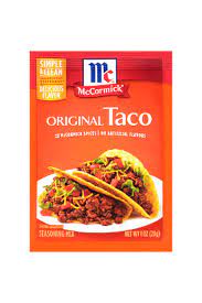 Jan 01, 2017 · make homemade taco seasoning. Mccormick Original Taco Seasoning Mix Packet Mccormick
