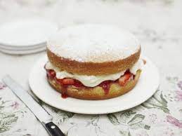 Tutorial Via Jamie Oliver How To Make A Perfect Victoria Sponge Cake Dessert Recipes Food Sweet Recipes Victoria Sponge