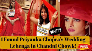 .sabyasachi replica lehenga, deepveer, priyanka chopra wedding, delhi,thatquirkymiss, lehanga, scoopwhoop, diwali, swdding, shaadi, dilli ki shaadi, chandni chowk, lehenga design, lehenga choli, chhabra international, cheap vs expensive lehenga, sabyasachi lehenga, design. Priyanka Chopra S Wedding Lehenga In Chandni Chowk Designer Bridal Lehenga Bollywood Replicas Youtube