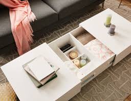Caleb Coffee Table With Storage White Coffee Table With Storage Coffee Table Coffee Table White