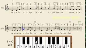 Are you see now top 10 lagu bunda piara ciptaan results on the web. Notasi Lagu Bunda Piara Notasi Lagu Anak Indonesia Youtube