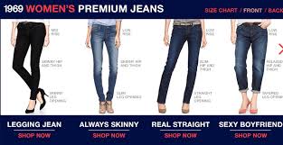 Gap 1969 Jeans Size Chart