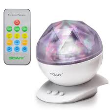 You can choose a rhythmic change of. Soaiy Ceiling Projector Night Light White Noise Sound Machine For Kids Baby Toddler Newborn Infant Adult Color Changing Projector With Music Speaker Timer Remote Adjustable Brightness White Walmart Com Walmart Com