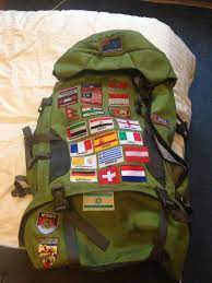 Sew Patches On To Your Backpack In Every Country You Go To If You Have No Room For Souviners Travel Patches Backpack Patches Backpacks