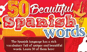 By continuing to use this site you consent to the use of cookies on your device as described in our cookie policy unless you have disabled them. 50 Beautiful Spanish Words To Start Using Now Take Lessons