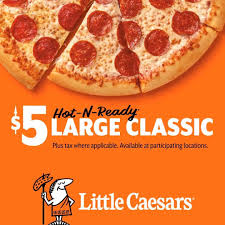 Remember to read the terms and conditions carefully before use them. Little Caesars 6 Pretzel Crust Pizza And Menu Deals Eatdrinkdeals