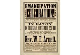 Early in the war president lincoln was careful to stress he was fighting to preserve the union others feared that the proclamation would touch off a series of slave rebellions. Juneteenth And Ohio S Emancipation Proclamation Celebrations News Ideastream