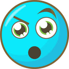 Ee Smiley Bleu Surpris Emoticone Clipart Cartoon Telechargement Gratuit Et Sans Inscription Smiley Emoji Mario Characters