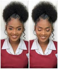 Protective Hairstyles For Transitioning Protective Braid Styles Protective Styles Braided Tran Natural Hair Styles Natural Hair Styles Easy Curly Hair Styles