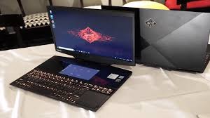 Here's something you don't see every day. Hp Omen X 2s World S First Dual Screen Laptop Dedicated To Gaming Happy Gamer