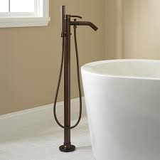 Riser is 5/8 od and 62 high. Caol Freestanding Tub Faucet With Hand Shower Tub Faucets Faucets