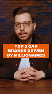These are the top 5 cars driven by millionaires ⬇️, 5. Subaru, 4. Lexus, 3.  Ford, 2. Honda, 1. Toyota, Most millionaires buy used cars with cash,  avoiding car payments like the plague. They know that ...