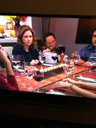 The hunted is a band with lead singer hunter, formerly jan's assistant. Does Anyone Notice How Large Dwight S Wine Glass Is At The Dinner Party Dundermifflin