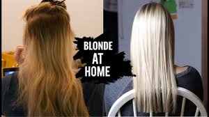 How to maintain beige blonde hair. How To Get Platinum Blonde Hair At Home Youtube