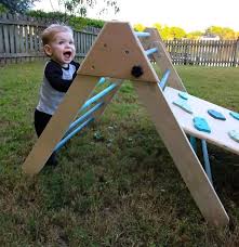 Diy Foldable Pikler Triangle With Printable Pdf Plans Wooden Toys For Toddlers Baby Climbing Toys Diy