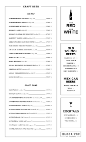 Black And Blue Drink Menu Art Of The Menu Black Tap Beer Menu Design Menu Layout Menu Design