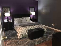 Winning the purple bedroom battle with your husband… i received an email from a woman who really wanted a purple and gray bedroom but had difficulty convincing her husband of the color scheme. 10 Romantic Bedroom Ideas For Couples In Love Bedroomideasforcouples Romanticbedroomideas Romantic Purple Master Bedroom Purple Bedroom Design Woman Bedroom