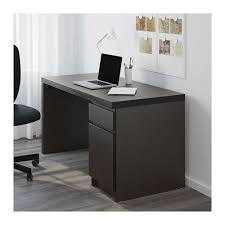 Malm Schreibtisch Braun Las Eschenfurnier Ikea Innerhalb Malm Schreibtisch Black Desk Schreibtischideen Ikea