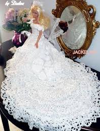See more of fantasie all'uncinetto sposa on facebook. Sul Filo Della Fantasia Barbie Sposa Vestiti Per Barbie Matrimonio All Uncinetto Barbie