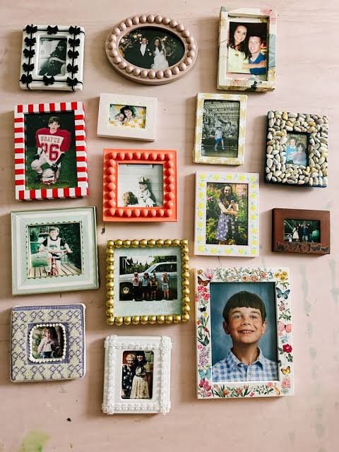 12 Ways to Update Thrift Store Frames - at home with Ashley