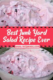 Best Junk Yard Salad Recipe Ever Junkyard Salad Junkyardsalad Saladrecipes Saladrecipes Bestsaladrecipe Fluff Salad Recipes Dessert Salads Cherries Salad
