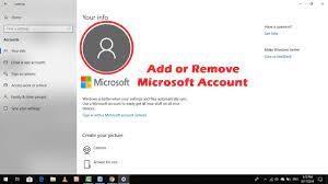Using microsoft account can sign in all of microsoft online services in windows 10. Easy Guide To Add Or Remove Microsoft Account On Windows 10 Youtube