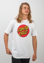 77 616 tykkäystä · 136 puhuu tästä. Classic Dot Santa Cruz T Shirts In White Fur Herren Titus