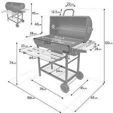 Charles Jacobs Large Charcoal Barrel Bbq Grill Big Garden Barbecue Garden Smoker Bbq Grill Design Barbeque Grill Design Barbecue Design