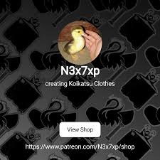 N3x7xp | creating Koikatsu Clothes | Patreon