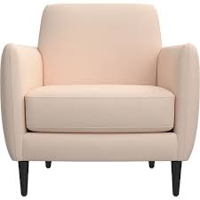 parlour chair shown in heather blush dining chairs diy comfy chairs swivel chair living room