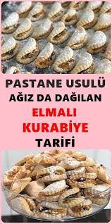 Agiz Da Dagilan Elmali Kurabiye Tarifi Yemek Tarifleri Kurabiye Yemek