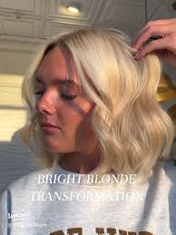 Stunning Bright Blonde Transformation: Step-by-Step Guide