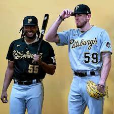 A pittsburgh pirates uniform numbers list by baseball almanac which includes every single uniform number ever worn by every single pittsburgh pirates player in history. The Script Is Back Pirates Unveil Updated Road Jerseys Triblive Com