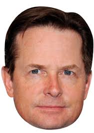 Michael J Fox celebrity Party Face Fancy Dress