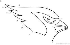 Check spelling or type a new query. Arizona Cardinals Logo Dot To Dot Printable Worksheet Connect The Dots