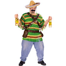 Group halloween costumes for adults. C280p Mens Mexican Tequila Pop N Dude Party Halloween Plus Fancy Dress Costume Ebay