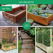 Follow this amazing step by step tutorial to make your own ladder. 10 Ways With Garden Planter Boxes Musgroves Ltd