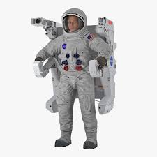 Astronaut In Spacesuit A7l With Manned Maneuvering Unit 3d Model Ad A7l Spacesuit Astronaut Manne Space Suit Graphic Design Portfolio Examples Cinema 4d R14